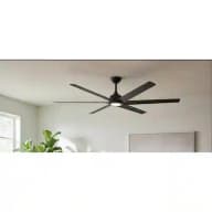 Hillsdale 65 in. Integrated LED Indoor/Outdoor Coal Ceiling Fan With Light Ki...
