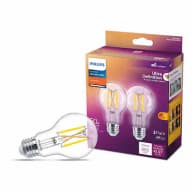 60 Watt-Equivalent A19 E26 Ultra Defnition LED Light Bulb Soft White 2,700 K 2-pack