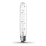 40-Watt Equivalent T10 Dimmable Spiral Filament Large Clear Glass E26 Vintage Edison LED Light Bulb, Daylight