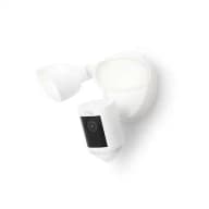 Floodlight Cam Wired Pro - Smart Security Video Camera with 2-LED Lights, Dual Band Wi-Fi, 3D Motion Detection, White