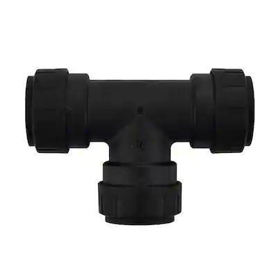 Prolock 3/4 in. Push-To-Connect Plastic Tee Fitting