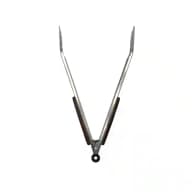 Locking Grill Tongs in Stainless Steel