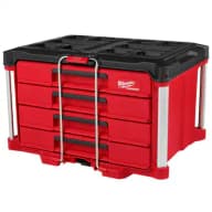 PACKOUT 22 in. Modular 4-Drawer Tool Box With Metal Reinforced Corners And 50...