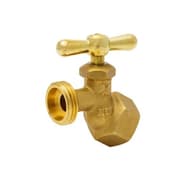 3/4 in. x 3/4 in. FIP x MHT Brass No-Kink Hose Bibb Valve