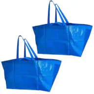 18 gal. Haul-It-All Moving Tote Bag, Blue 2-Pack