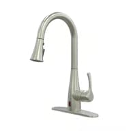 Marcie Single-Handle Integrated Pull Down Touchless Kitchen Faucet in Stainless Steel